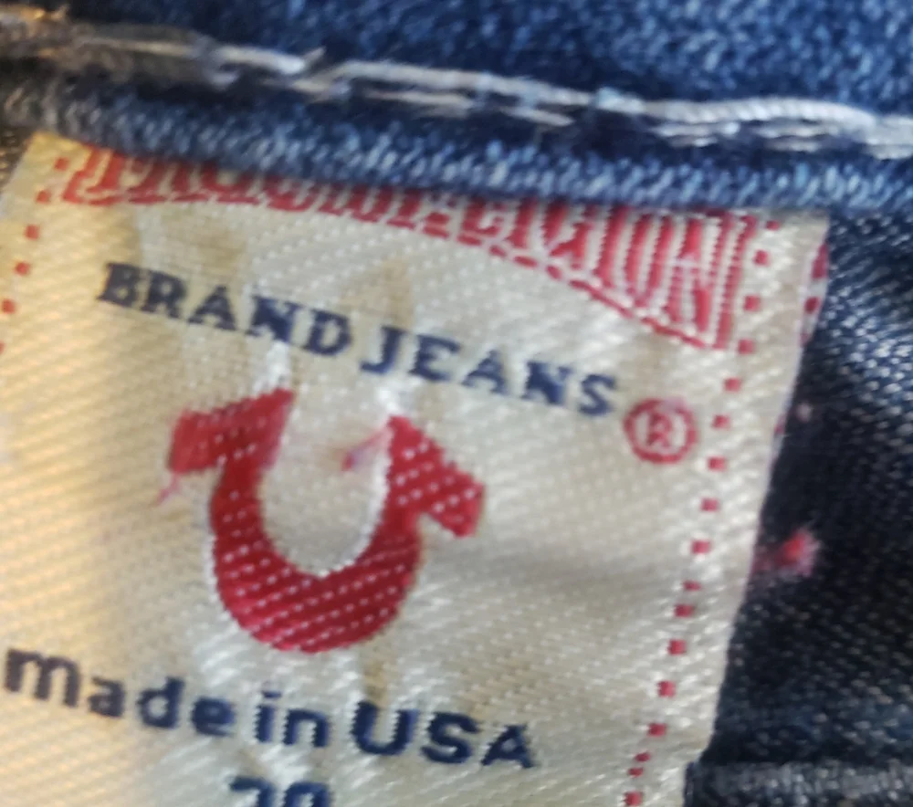 True Religion Joey T low rise jeans •y2k - Picture 4 of 10